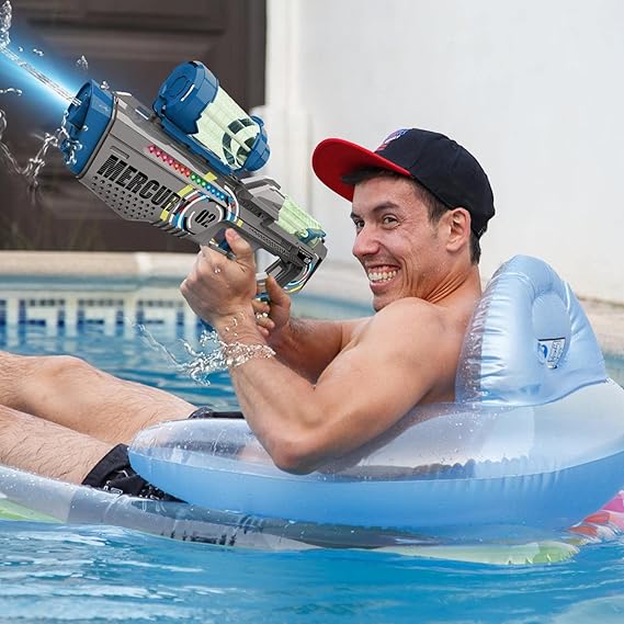 Pistola de agua eléctrica