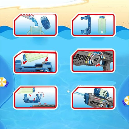 Pistola de agua eléctrica